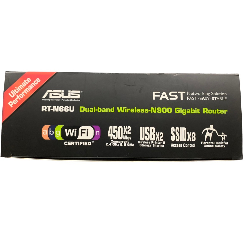 -SOLD-ASUS RT-N66U Gigabit Router Dual Band Wireless-N900 - Picture 4 of 7